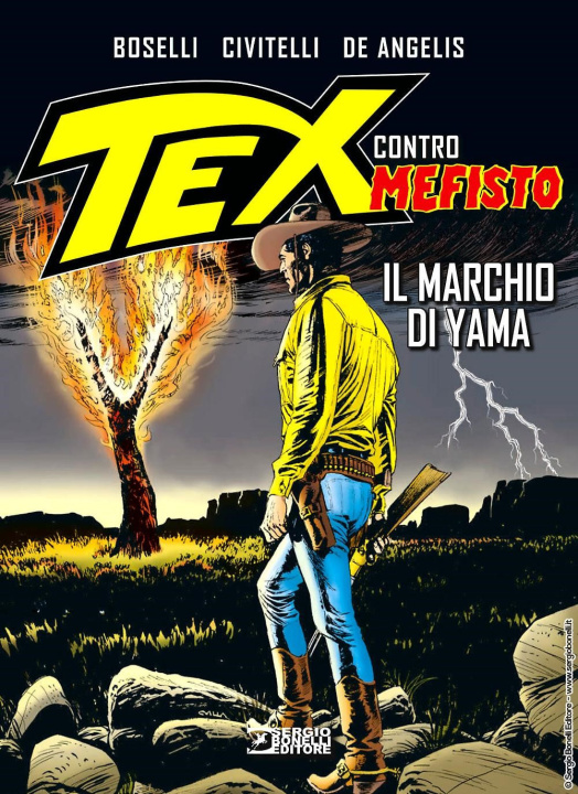 Livre marchio di Yama. Tex contro Mefisto Mauro Boselli