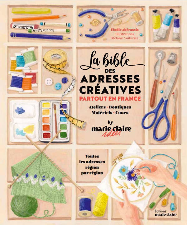 Carte La Bible des adresses créatives 