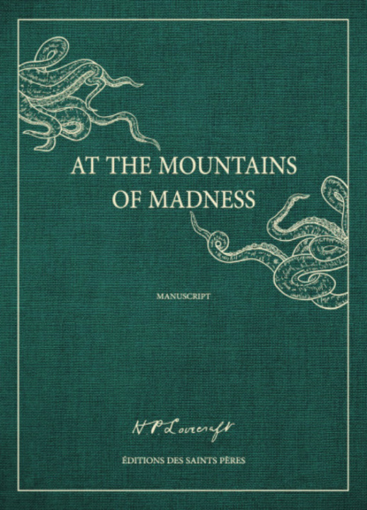 Kniha At The Mountains of Madness Lovecraft