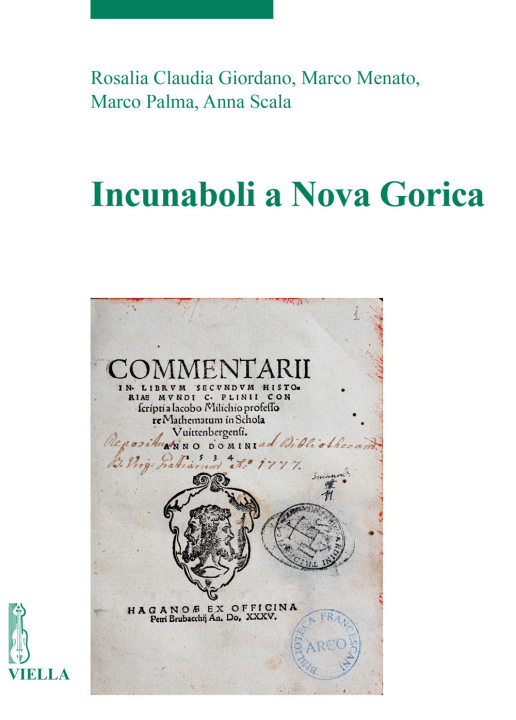 Carte Incunaboli a Nova Gorica-Inkunabule v Novi Gorici Rosalia Claudia Giordano