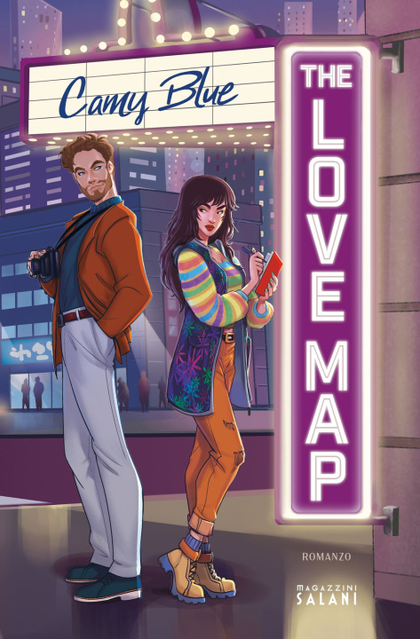 Книга love map Camy Blue