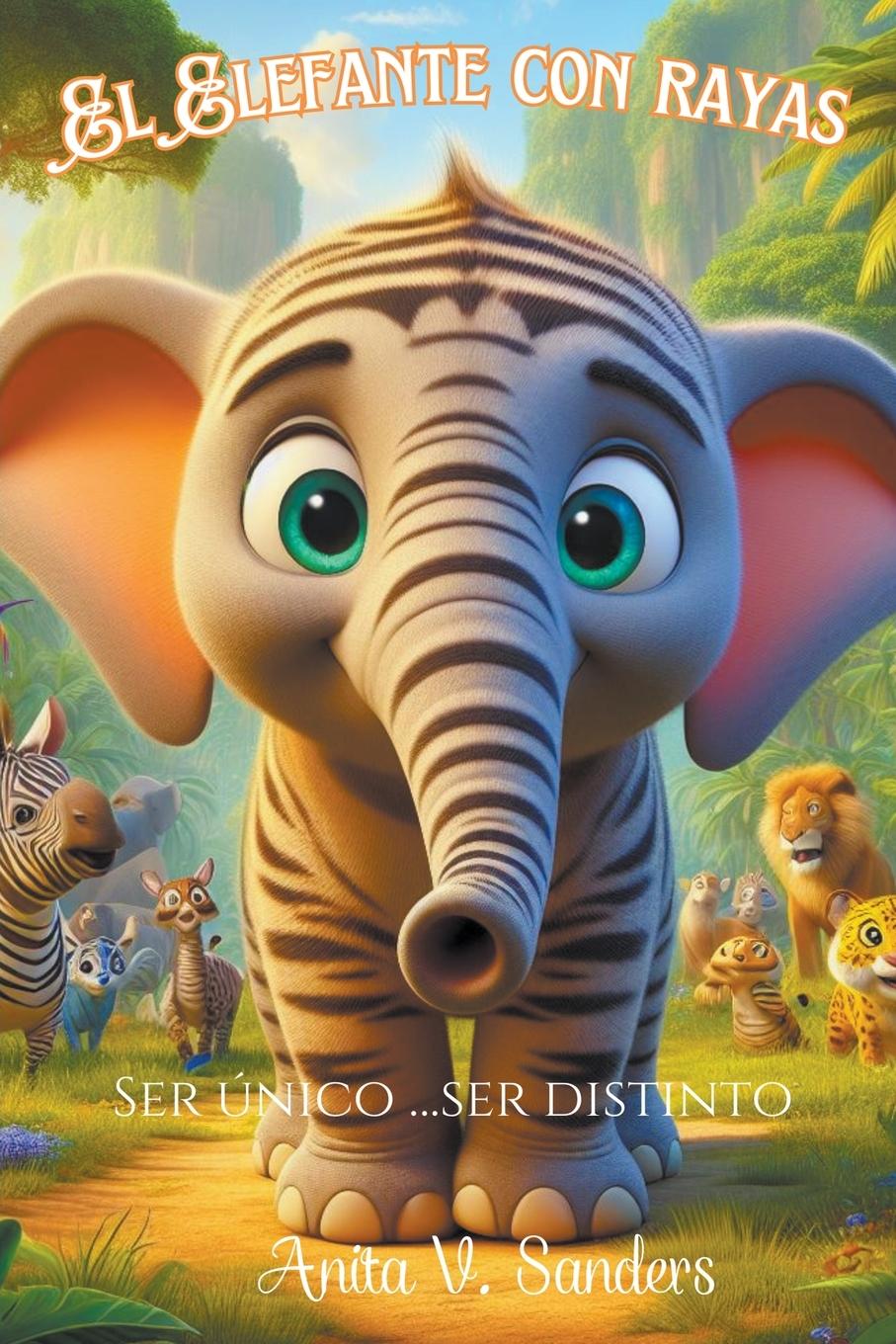 Libro El Elefante con Rayas V Sanders Anita