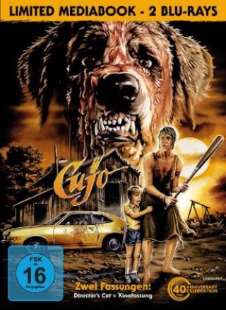 Wideo Stephen King's Cujo, 2 Blu-rays (Director's Cut + Kinofassung) - Limited Mediabook G Lewis Teague