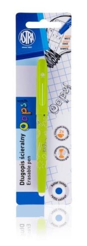 Knjiga Długopis wymazywalny Astrapen Oops niebieski 1 szt. mix 