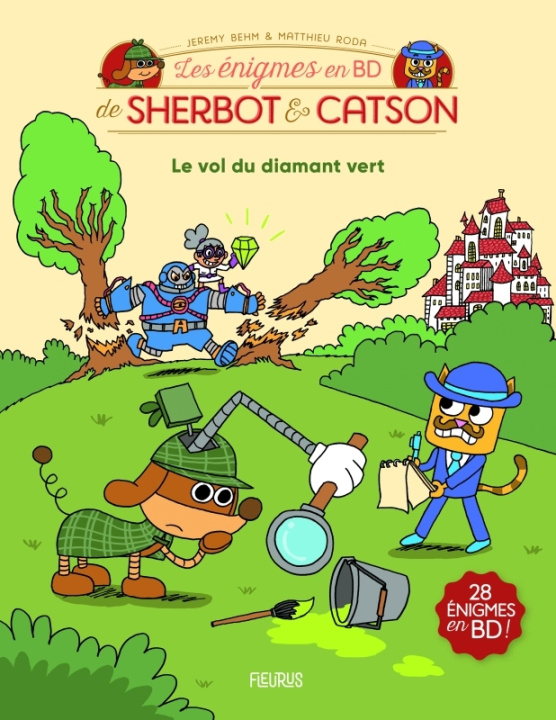 Knjiga Sherbot & Catson - Le vol du diamant vert 