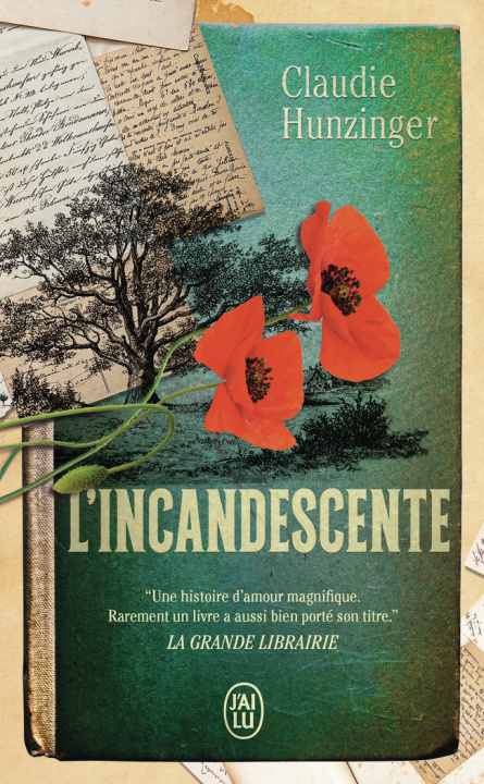 Book L'INCANDESCENTE CLAUDIE HUNZINGER