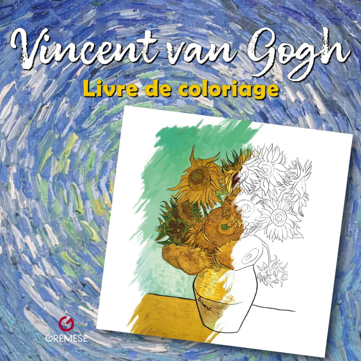 Książka Vincent van Gogh - Livre de coloriage 