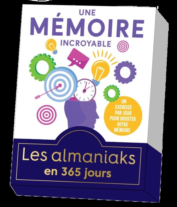 Kalendář/Diář Almaniak Une mémoire incroyable Yann Caudal