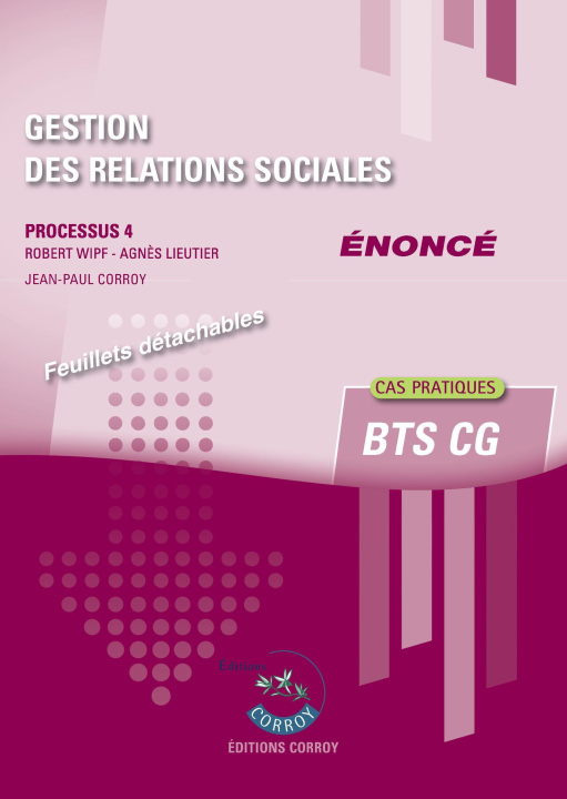 Kniha Gestion des relations sociales - Enoncé Wipf