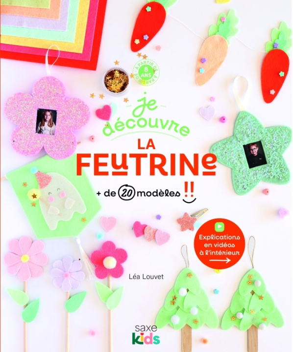 Carte Je découvre la feutrine Léa Louvet