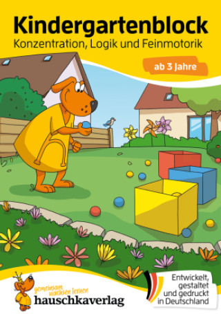 Carte Kindergartenblock ab 3 Jahre - Konzentration, Logik, Feinmotorik Ulrike Maier