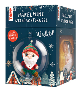 Igra/Igrača Häkelmini-Weihnachtskugel Häkelset Wichtel Esther Konrad
