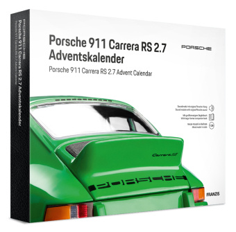 Calendario/Agenda Porsche 911 Carrera RS 2.7 Adventskalender Franzis