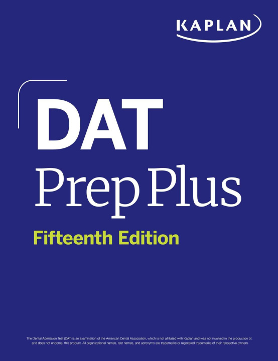Knjiga DAT PREP PLUS KAPLAN TEST PREP