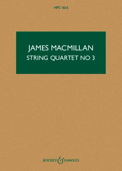 Materiale tipărite String Quartet no 3 