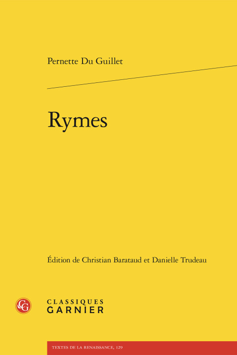 Knjiga Rymes Guillet pernette
