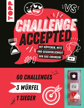 Kniha Challenge accepted! Mit 3 Würfeln und 60 Challenges Ursula Schwab