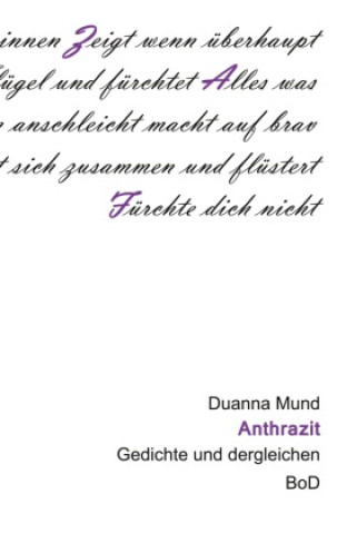 Knjiga Anthrazit Duanna Mund