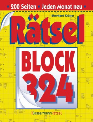 Knjiga Rätselblock 324 Eberhard Krüger