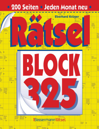 Knjiga Rätselblock 325 Eberhard Krüger
