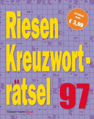 Könyv Riesen-Kreuzworträtsel 97 Eberhard Krüger