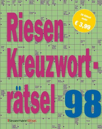 Kniha Riesen-Kreuzworträtsel 98 Eberhard Krüger