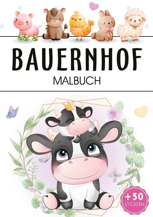 Carte Bauernhof. Kolorowanka Opracowanie zbiorowe