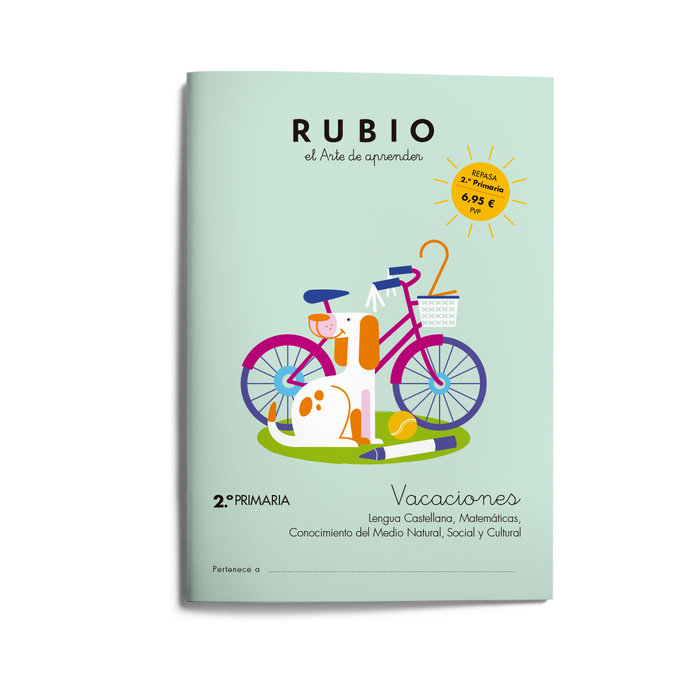 Carte VACACIONES RUBIO 2ºEP 24 