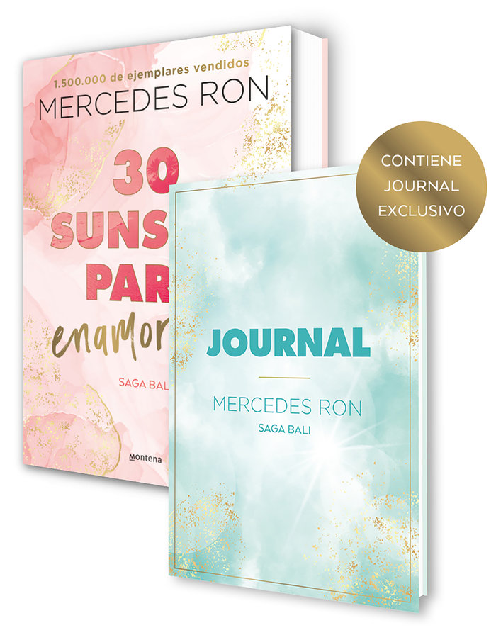 Libro 30 SUNSETS PARA ENAMORARTE (CON JOURNAL EXCLUSIVO) (BALI 1) RON