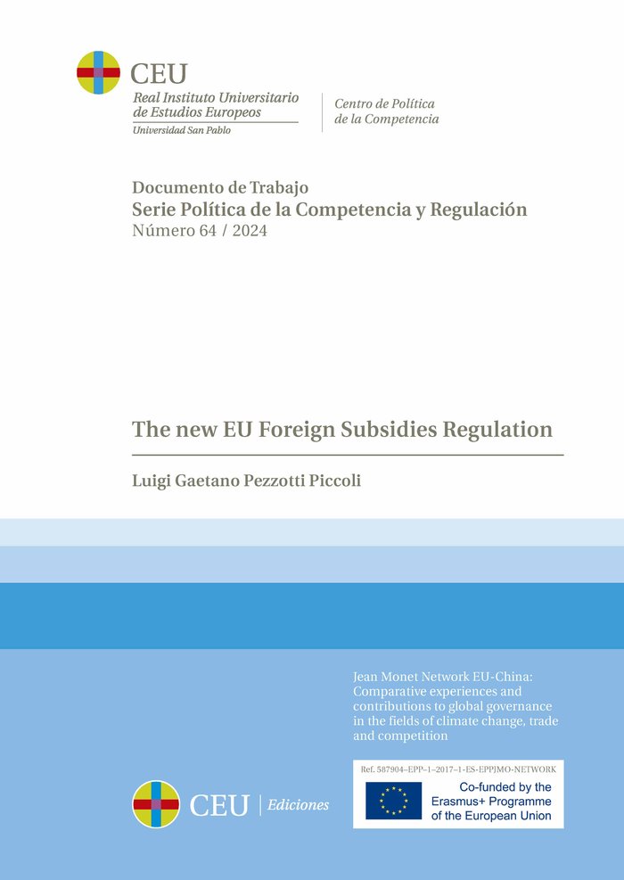 Carte The new EU Foreign Subsidies Regulation PEZZOTTI PICCOLI