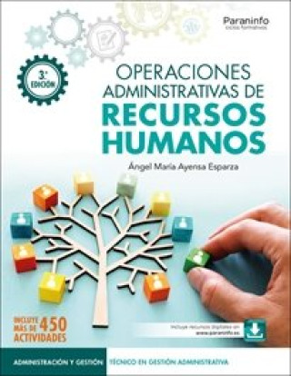 Kniha OPERACIONES ADMINISTRATIVAS DE RECURSOS HUMANOS 3.ª EDICION 2024 AYENSA ESPARZA