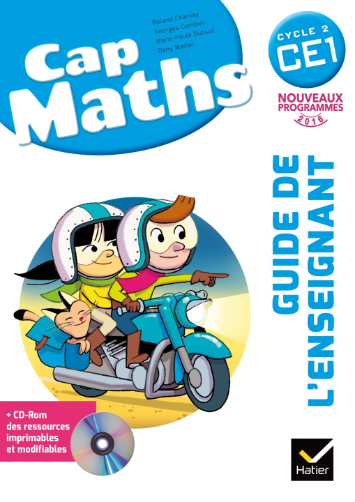 Kniha Cap Maths CE1 éd. 2016 - Guide de l'enseignant + CD Rom Marie-Paule Dussuc