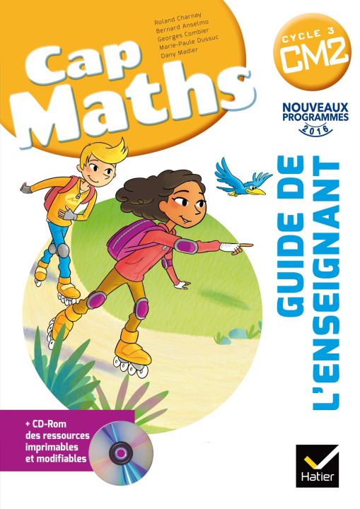 Buch CAP Maths CM2 Éd. 2017 - Guide pédagogique + CD-Rom Roland Charnay