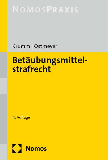 Kniha Betäubungsmittelstrafrecht Carsten Krumm