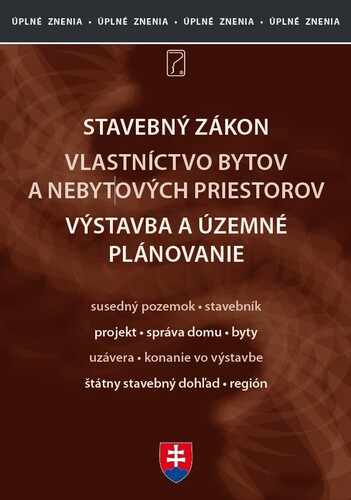 Book Stavebný zákon 2024 