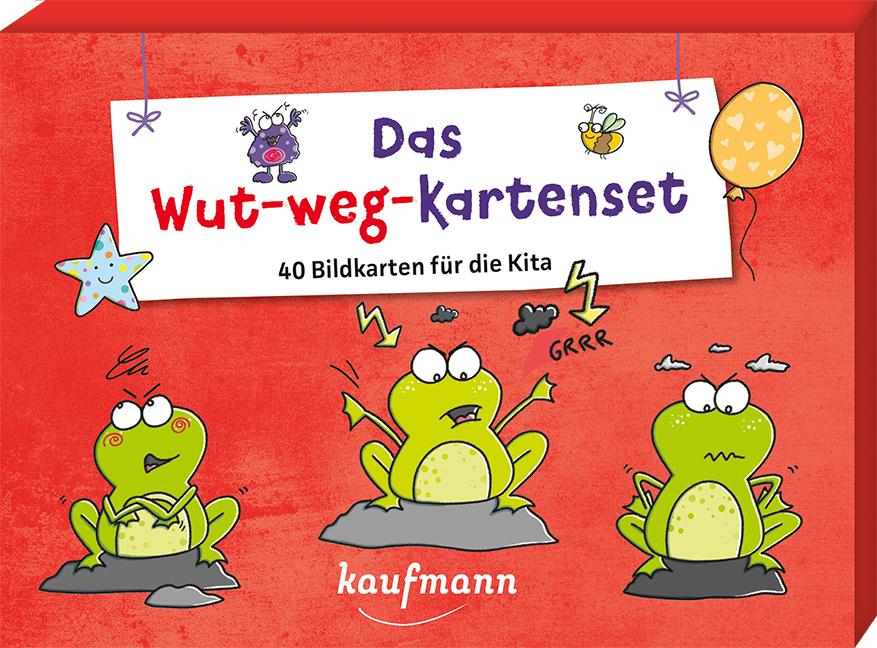 Kniha Das Wut-weg-Kartenset Ilka Röhling