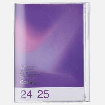 Calendar/Diary MARK'S 2024/2025 Taschenkalender A5 vertikal, Gradient, Purple Mark's Inc