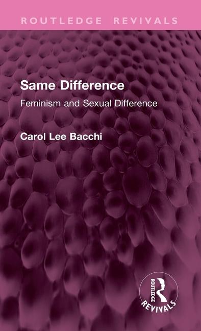 Knjiga Same Difference Carol Lee Bacchi