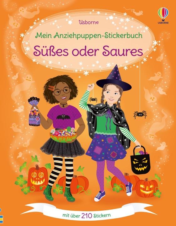 Książka Mein Anziehpuppen-Stickerbuch: Süßes oder Saures 