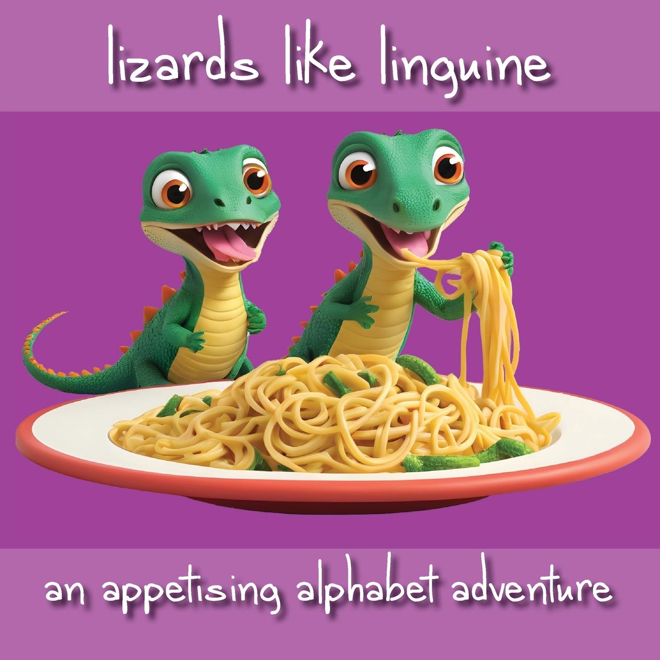 Kniha Lizards Like Linguine Kim R2