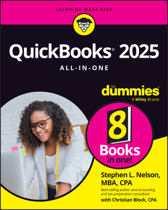 Carte QuickBooks 2025 All-In-One for Dummies 