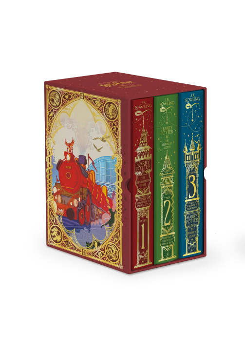 Βιβλίο Harry Potter 1-3 Box Set: MinaLima Edition 