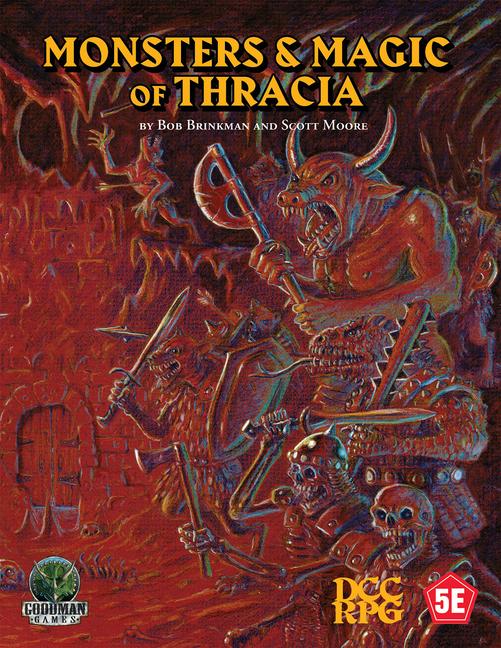 Knjiga Monsters & Magic of Thracia (5E+DCC) Scott Moore