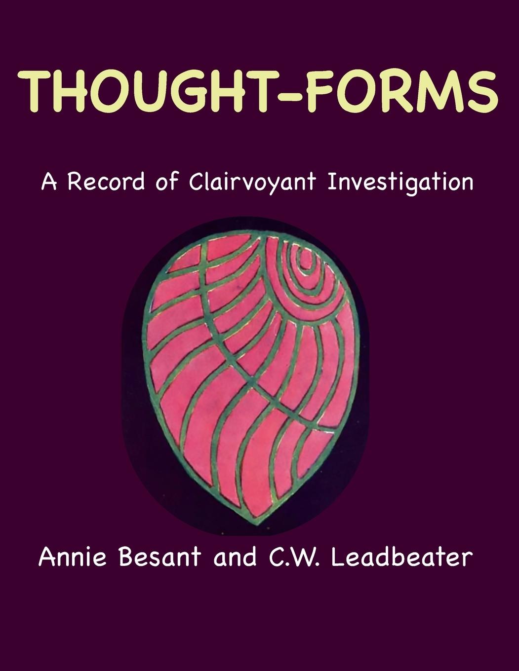 Knjiga Thought-Forms C. W. Leadbeater