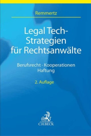 Könyv Legal Tech-Strategien für Rechtsanwälte 