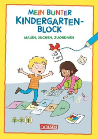 Książka Rätseln für Kita-Kinder: Mein bunter Kindergarten-Block: Malen, suchen, zuordnen Carmen Eisendle