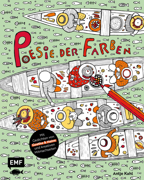 Buch Ausmalbuch: Poesie der Farben Antje Kahl
