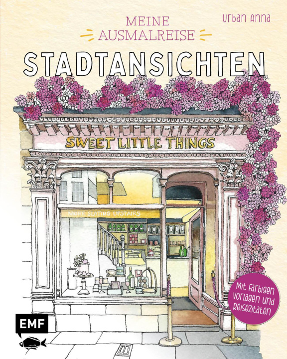 Kniha Meine Ausmalreise - Stadtansichten 