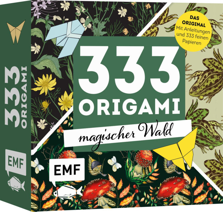 Βιβλίο 333 Origami - Magischer Wald | Zauberschöne Papiere falten 