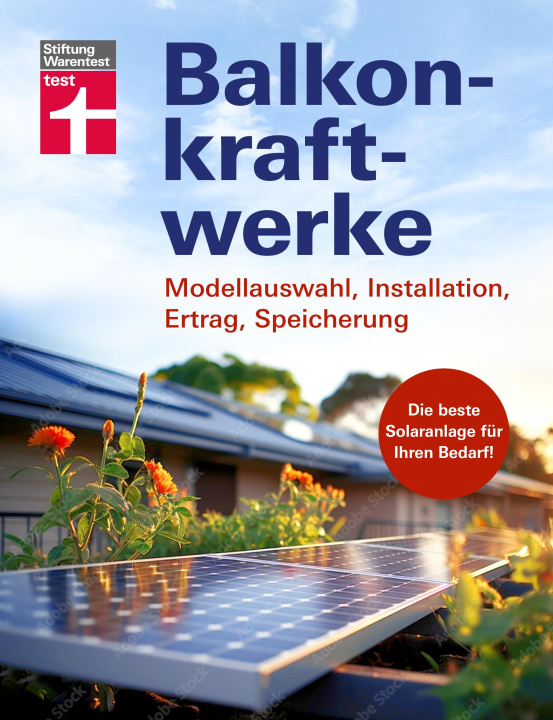 Knjiga Balkonkraftwerke Stiftung Warentest